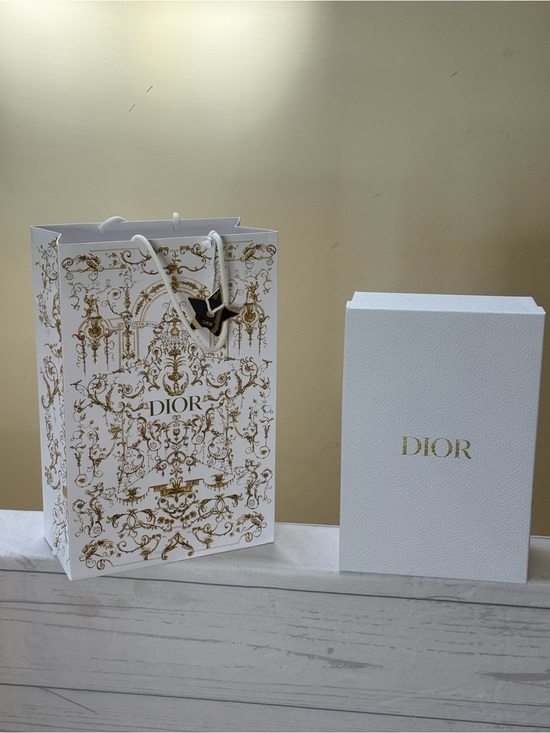 Dior Other - Dior White Empty Shoe Box and Shopping Bag